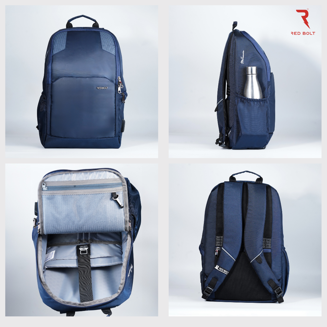 REDBOLT MILLENNIA 20L BACKPACK - BLUE — Redbolt corporate gift, alternate view